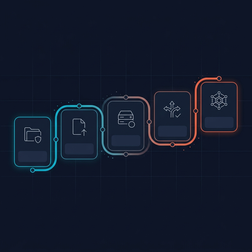 Five-stage Micro ECF to Triptych OS roadmap: local context, Harness export, Triptych OS handoff, governed autonomy, and earned autonomy.