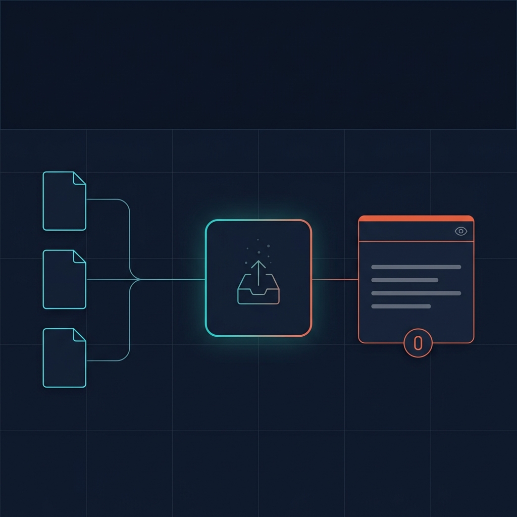 Stage 2 detail showing local artifacts flowing into an Agent OS Harness preview card with no-spend status.